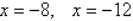 <strong>Use the Quadratic Formula to solve .</strong> A) B) C) D) E)