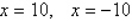 <strong>Use the Quadratic Formula to solve .</strong> A) B) C) D) E)