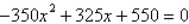 <strong>Use the Quadratic Formula to solve the equation (Round your answer to three decimal places.)</strong> A) B) C) D) E)