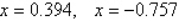<strong>Use the Quadratic Formula to solve the equation (Round your answer to three decimal places.)</strong> A) B) C) D) E)