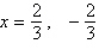 <strong>Solve the following quadratic equation using any convenient method. </strong> A) B) C) D) E)
