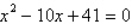 <strong>Solve the equation and write complex solutions in standard form. </strong> A) B) C) D) E)