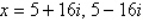 <strong>Solve the equation and write complex solutions in standard form. </strong> A) B) C) D) E)