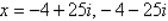 <strong>Solve the equation and write complex solutions in standard form. </strong> A) B) C) D) E)