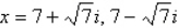 <strong>Solve the equation and write complex solutions in standard form. </strong> A) B) C) D) E)