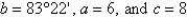 <strong>Determine the area of a triangle having the following measurements. Round your answer to two decimal places. </strong> A) 28.61 sq. units B) 23.84 sq. units C) 21.46 sq. units D) 26.22 sq. units E) 19.07 sq. units