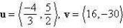 <strong>Determine whether u are v and orthogonal, parallel, or neither. </strong> A) neither B) parallel C) orthogonal
