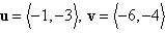 <strong>Determine whether u are v and orthogonal, parallel, or neither. </strong> A) neither B) orthogonal C) parallel