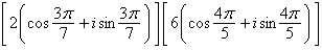<strong>Perform the operation shown below and leave the result in trigonometric form. </strong> A) B) C) D) E)
