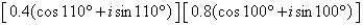 <strong>Multiply the complex numbers below and leave the result in trigonometric form. </strong> A) B) C) D) E)