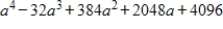 <strong>Use the Binomial Theorem to expand and simplify the expression. </strong> A) B) C) D) E)