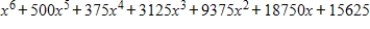 <strong>Use the Binomial Theorem to expand and simplify the expression. </strong> A) B) C) D) E)
