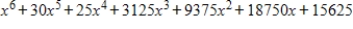 <strong>Use the Binomial Theorem to expand and simplify the expression. </strong> A) B) C) D) E)
