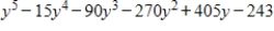 <strong>Use the Binomial Theorem to expand and simplify the expression. </strong> A) B) C) D) E)