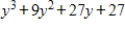 <strong>Use the Binomial Theorem to expand and simplify the expression. </strong> A) B) C) D) E)