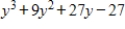 <strong>Use the Binomial Theorem to expand and simplify the expression. </strong> A) B) C) D) E)