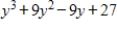 <strong>Use the Binomial Theorem to expand and simplify the expression. </strong> A) B) C) D) E)