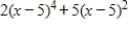 <strong>Use the Binomial Theorem to expand and simplify the expression. </strong> A) B) C) D) E)