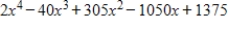 <strong>Use the Binomial Theorem to expand and simplify the expression. </strong> A) B) C) D) E)