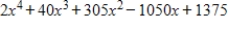 <strong>Use the Binomial Theorem to expand and simplify the expression. </strong> A) B) C) D) E)