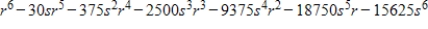 <strong>Use the Binomial Theorem to expand and simplify the expression. </strong> A) B) C) D) E)