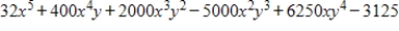<strong>Use the Binomial Theorem to expand and simplify the expression. </strong> A) B) C) D) E)