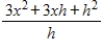 <strong>Expand the expression in the difference quotient and simplify. Difference quotient </strong> A) B) C) D) E)