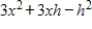 <strong>Expand the expression in the difference quotient and simplify. Difference quotient </strong> A) B) C) D) E)