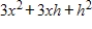 <strong>Expand the expression in the difference quotient and simplify. Difference quotient </strong> A) B) C) D) E)