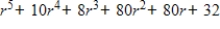 <strong>Use the Binomial Theorem to expand and simplify the expression. </strong> A) B) C) D) E)