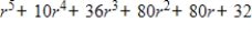 <strong>Use the Binomial Theorem to expand and simplify the expression. </strong> A) B) C) D) E)