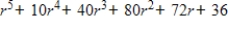 <strong>Use the Binomial Theorem to expand and simplify the expression. </strong> A) B) C) D) E)