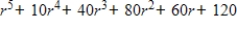 <strong>Use the Binomial Theorem to expand and simplify the expression. </strong> A) B) C) D) E)