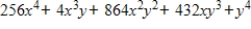 <strong>Use the Binomial Theorem to expand and simplify the expression. </strong> A) B) C) D) E)