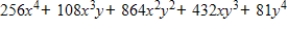 <strong>Use the Binomial Theorem to expand and simplify the expression. </strong> A) B) C) D) E)