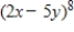 <strong>Find the coefficient a of the term in the expansion of the binomial. Binomial Term </strong> A) B) C) D) E)