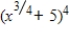 <strong>Use the Binomial Theorem to expand and simplify the expression. </strong> A) B) C) D) E)
