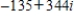 <strong>Use the Binominal Theorem to expand the complex number.Simplify your result. </strong> A) B) C) D) E)