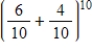 <strong>The probability that a basketball player will make a given free throw is .To find the probability that the player makes exactly 8 out of her next 10 free throws,evaluate the term in the expansion of .Round to four decimal places.</strong> A)0.2721 B)0.0106 C)0.0047 D)0.7558 E)0.1209