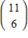 <strong>Calculate the binomial coefficient: </strong> A)332640 B)66 C)462 D)1 E)0