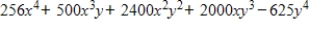<strong>Use the Binomial Theorem to expand and simplify the expression. </strong> A) B) C) D) E)