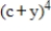 <strong>Use the binomial theorem to expand the binomial. </strong> A) B) C) D) E)