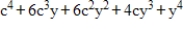 <strong>Use the binomial theorem to expand the binomial. </strong> A) B) C) D) E)