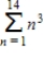 <strong>Find the sum using the formulas for the sums of powers of integers. </strong> A)6,090 B)105 C)11,025 D)1,015 E)210