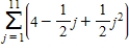<strong>Find the sum using the formulas for the sums of powers of integers. </strong> A)-264 B)264 C)-506 D)759 E)506
