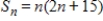 <strong>Find a formula for the sum of the first n terms of the sequence. </strong> A) B) C) D) E)