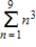 <strong>Find the sum using the formulas for the sums of powers of integers. </strong> A)729 B)285 C)4050 D)1296 E)2025