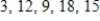 <strong>Select the first five terms of the sequence.(Assume that n begins with 1. ) </strong> A) B) C) D) E) 