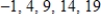 <strong>Select the first five terms of the sequence.(Assume that n begins with 1. ) </strong> A) B) C) D) E)