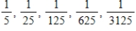 <strong>Select the first five terms of the sequence.(Assume that n begins with 1. ) </strong> A) B) C) D) E)